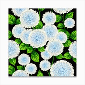 Chrysanthemums 1 Canvas Print