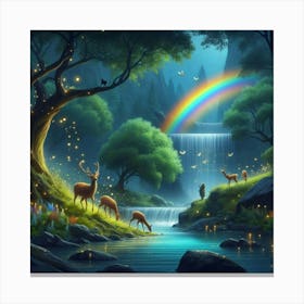 Fairytale Forest 6 Canvas Print