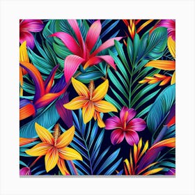 Lush Blooms (7) Canvas Print