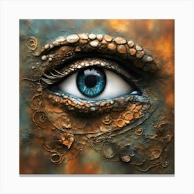 Eye design Canvas Print