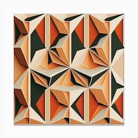 Geometric Wall Art,Futuristic Elegance: Modern Abstract Background Pattern Canvas Print