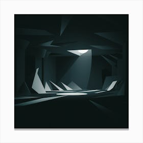 Dark Room 1 Canvas Print