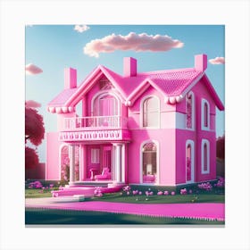 Barbie Dream House (557) Canvas Print