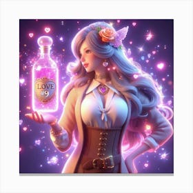 Love Potion Canvas Print