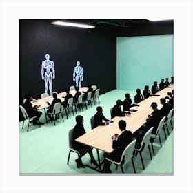 'The Meeting Room' Canvas Print