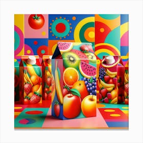 Fruit Juice Canvas Print