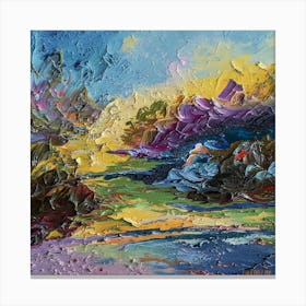 Landscape Painting 19 Canvas Print