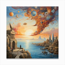 Default Title Time Of Tides Description The Painting Depicts A 1 Canvas Print