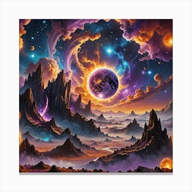 Heaven in hell 1 Canvas Print