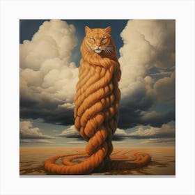 'The Cat' Canvas Print