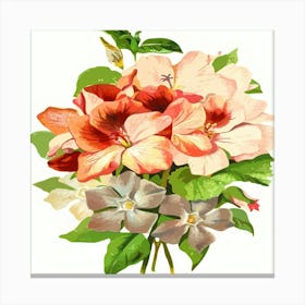 Bouquet Of Flowers Canvas Print