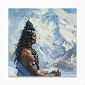 Lord Shiva 2 Canvas Print