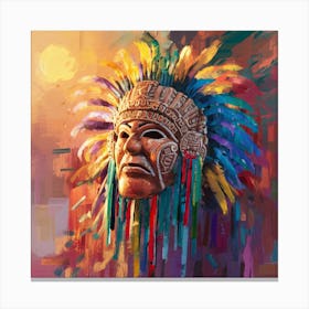 Indian Mask 1 Canvas Print