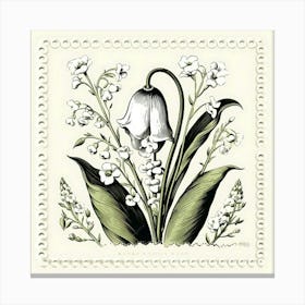 Lily Of The Valley Canvas Print