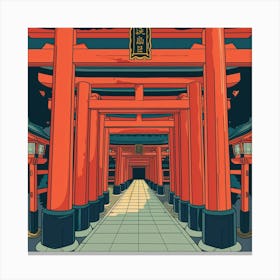 Fushigi Gate 6 Canvas Print