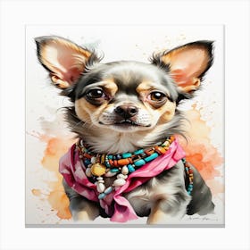 Chihuahua Canvas Print