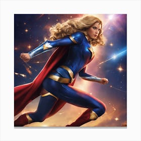 Supergirl Canvas Print