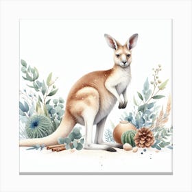 Kangaroo 2 Canvas Print