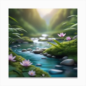 Lotus Flower 2 Canvas Print