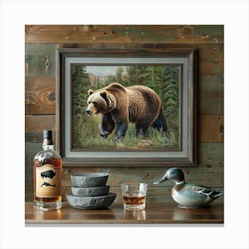 Grizzly Bear Canvas Print