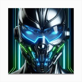 Futuristic Robot 8 Canvas Print