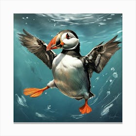 Puffin 5 Canvas Print