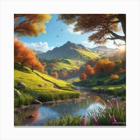 Savannah Valley Canvas Print