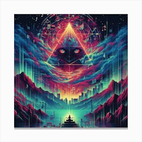 Psychedelic Art 39 Canvas Print