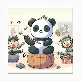 Panda Bear Canvas Print