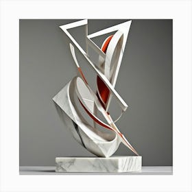 Abstract Sculpture 28 Canvas Print