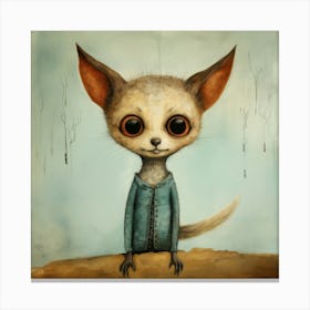 Little Fox 1 Canvas Print