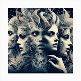 Demons 2 Canvas Print