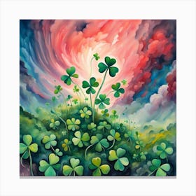 Clover Canvas Print