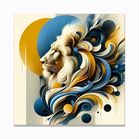 Lion 01 Canvas Print