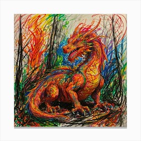 Dragon 1 Canvas Print