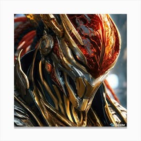 Symbiote cvb Canvas Print