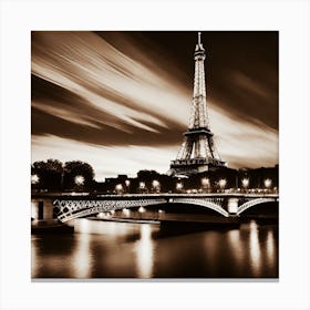 Paris Eiffel Tower 135 Canvas Print