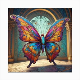 Fantasy Butterfly Canvas Print