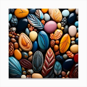 Pebbles 3 Canvas Print