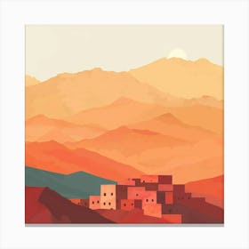 Desert Landscape 12 Canvas Print