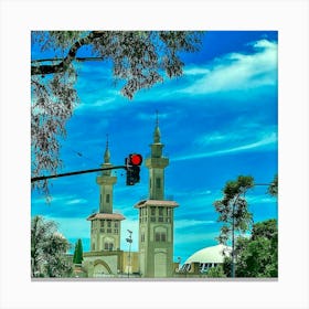 Islamic Mosque Canvas Print