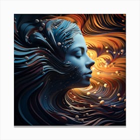 Digital Art Canvas Print