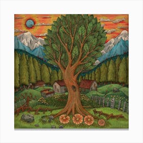 Tree Of Life 2 Canvas Print