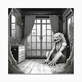 Demons In The Room Canvas Print