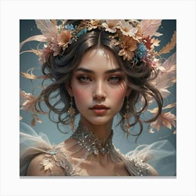 Fairytale Girl Canvas Print