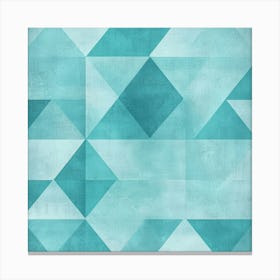 Abstract Background With Triangles Canvas Print