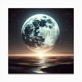 Full Moon Canvas Print