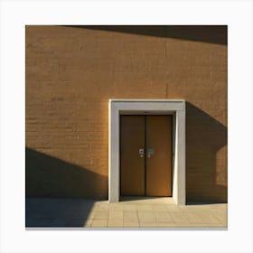 Doorway Stock Videos & Royalty-Free Footage Canvas Print