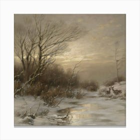 Winter Scene 9 Canvas Print