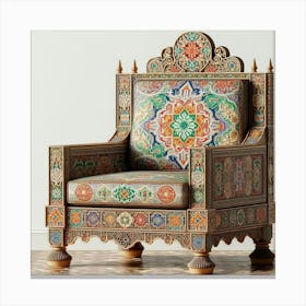 Ornate Chair 8 Canvas Print